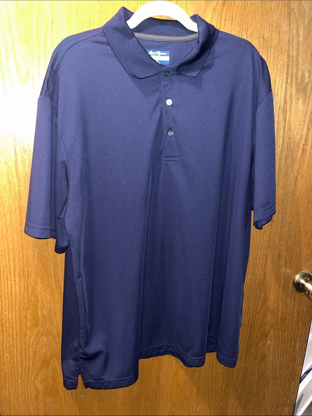 Hogan Navy Blue Short-Sleeve Polo